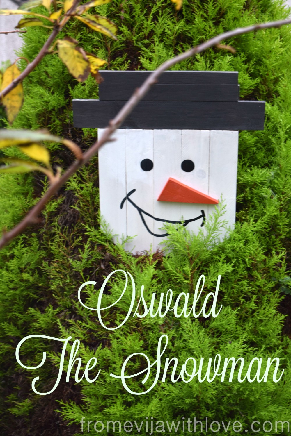 snowman sign