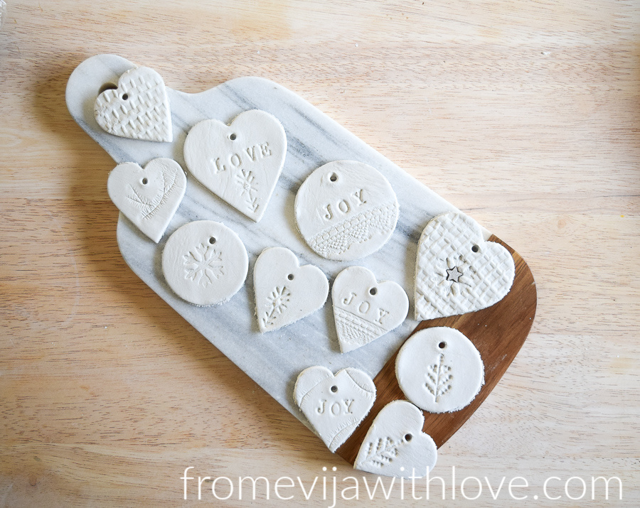Christmas air clay ornament easy and fun