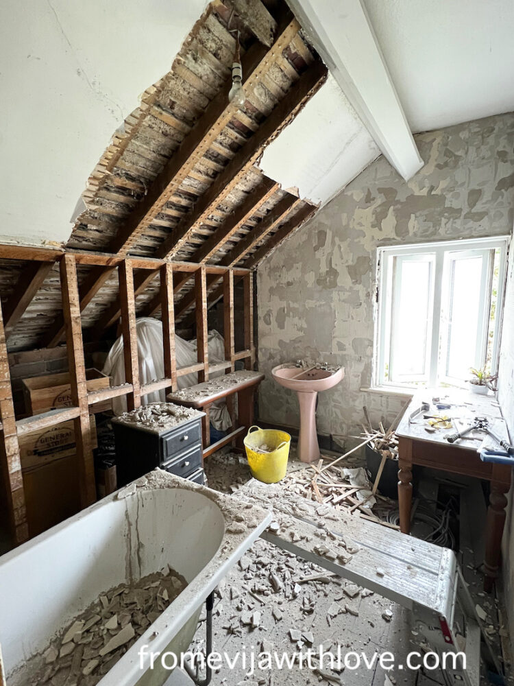 Renovation Diaries: Bathroom Makeover Part 1 - Demolition and New ...
